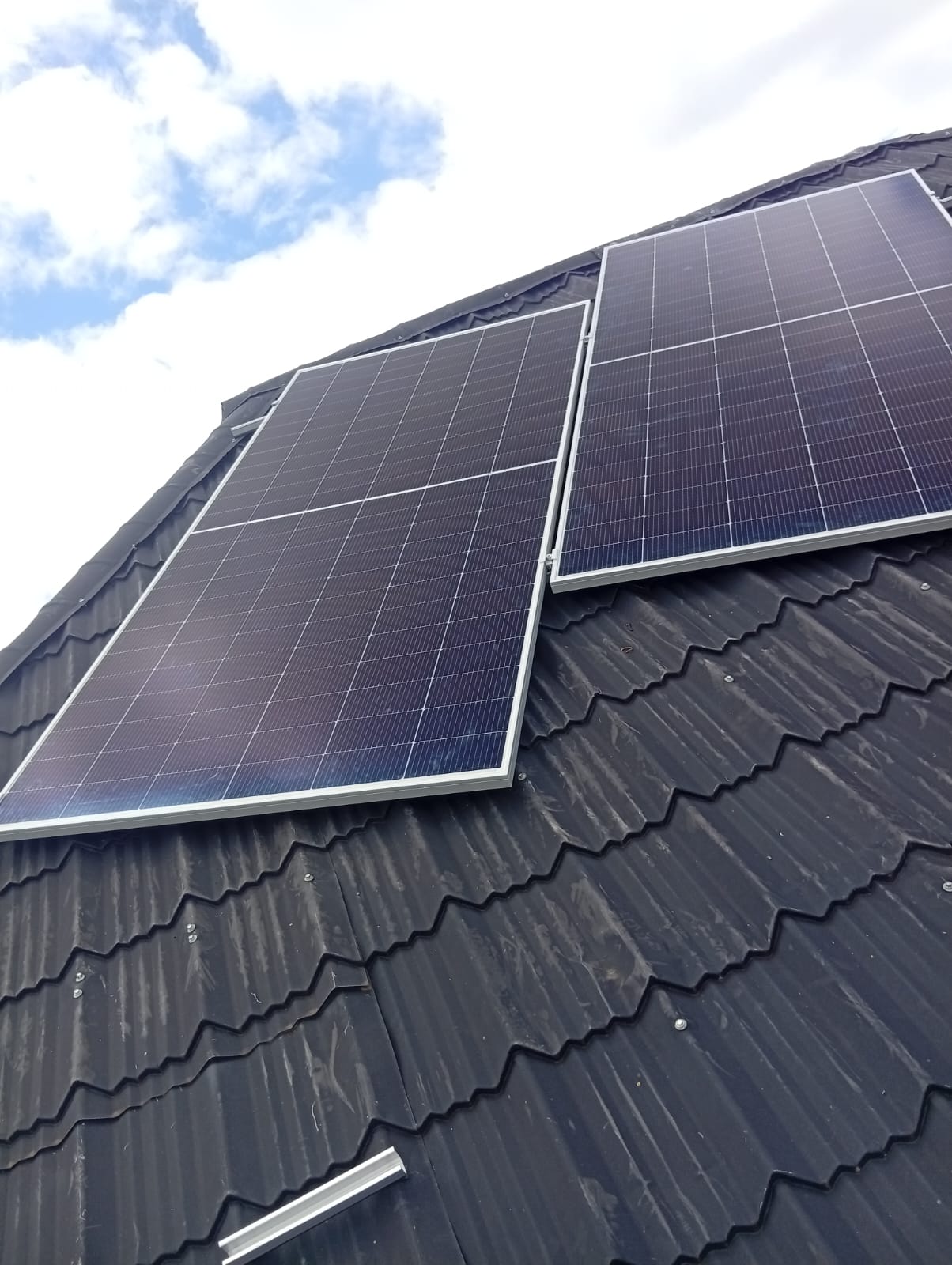 Solar systems installation project